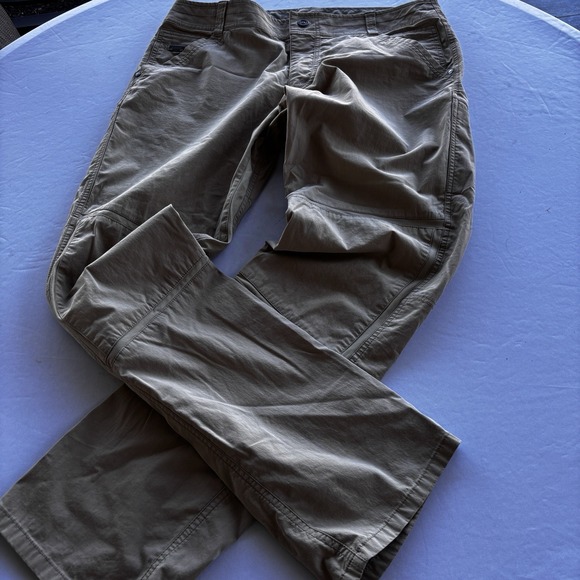 Kuhl Free Radikl Pants 36x34 Khaki Stretch Outdoor Hiking Workwear Style 5170 - Picture 3 of 14